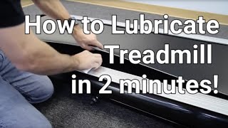 DIY How to Lubricate any Home Treadmill Belt Horizon Nautilus Sole Nordictrack