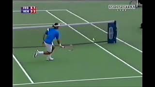 2004 US Open semifinal   Roger Federer VS Tim Henman