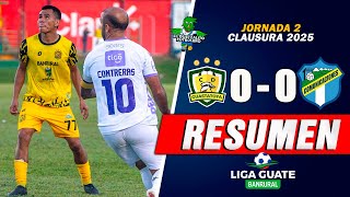 EMPATE SIN GOLES/ Guastatoya vs Comunicaciones 0-0 / Jornada 2 Clausura 2025 -RESUMEN COMPLETO-