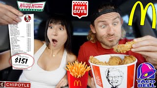Letting The Person In Front Of Us Decide What We Eat For 24 Hours!