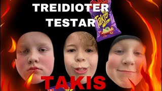 Testar takis🔥🔥/ TreIdioter testar #2