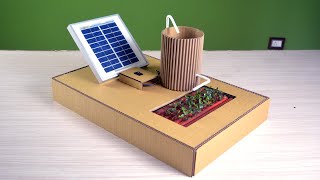 Watering using Solar Power | easy school project for competition ( Working Model)