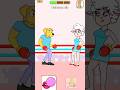 beat him with punches?!  Impossible date 😍 Android X iOS #shorts