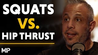 Hip Thrusts vs Squats, What Builds a BETTER Butt? | Mind Pump 2517