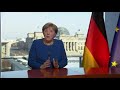 chancellor angela merkel on the corona crisis in germany