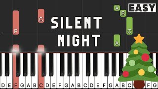 Christmas Song - Silent Night | Piano Tutorial (EASY)