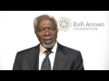 Kofi Annan on climate Change, Agriculture and Nutrition