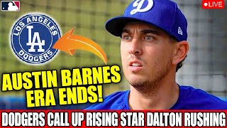 BREAKING: Dodgers DFA Austin Barnes, Call Up Top Catching Prospect Dalton Rushing! ⚾