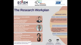 EBM Grand Rounds - The Research Workplan Module 5
