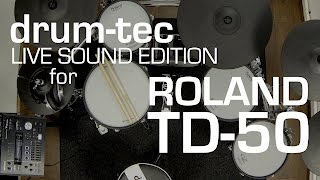 Roland TD-50 Live Sound Edition by drum-tec for TD-50KV, TD-50K & TD-50DP (part1