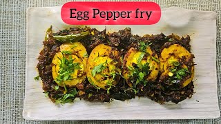 Egg Pepper Fry |Egg receipes you cant stop eating| Easy way to make Egg gravy| Instant Egg Receipes|