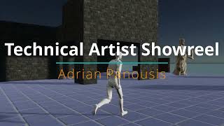 Technical Artist Showreel Adrian Panousis