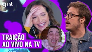 Fernanda Rodrigues e o FLAGRA no ex da adolescência André Marques | Que História É Essa, Porchat?