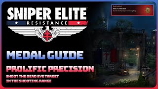 Sniper Elite Resistance - Prolific Precision (Gold Medal Guide)