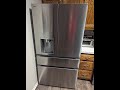 Review & Setup LG 29 cu. ft. SMART french door refrigerator full convert drawer printproof stainless