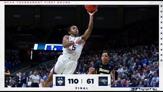 UConn Women's Basketball Highlights v. Towson 03/22/2019 (NCAA Tournament First Round)