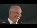 scott morrison and bill shorten take their campaigns off mainland australia