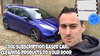 Check out whats inside our Becauseracecar box subscription based cleaning box