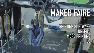 Maker Faire Part 3: LG, Simplify 3D, ZeGo Robotics, Dremel