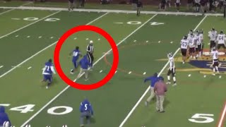 Player Attacks Ref in Texas High School Football Game | 2020