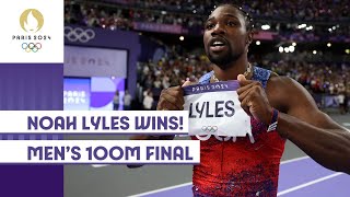 WHAT A RACE! 🤯 | Mens 100m Final | #Paris2024 Highlights