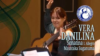 #CERTAMENLLOBET 2024 | VERA DANILINA \u0026 BROSSA QUARTET | Sonatina (I. Allegro), Masataka Suganuma