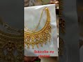 1 gram gold jewellery collection necklace set