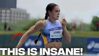 What Abby Steiner Just Did in This Race is Actually INSANE!!