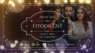 Fitoor Drama Full OST (LYRICS) Aima Baig, Shani Arshad | Wo Mila Kiyo Tha Song #hbwrites #fitoor
