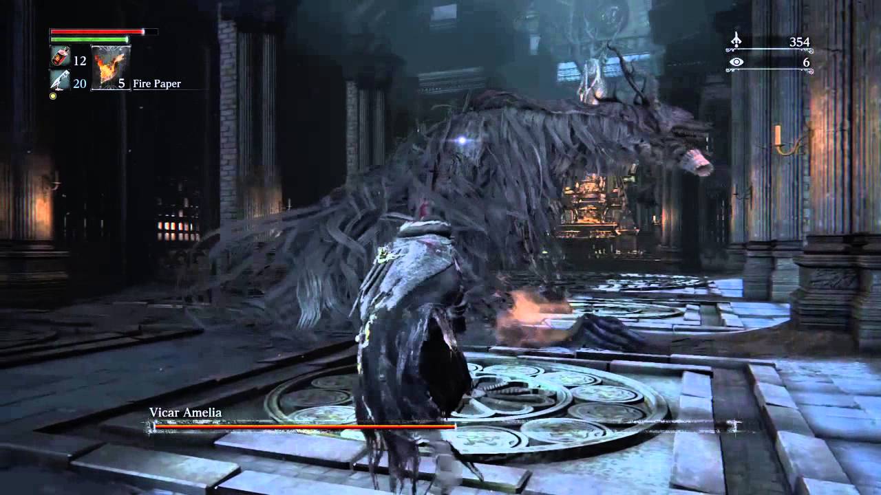 Bloodborne Vicar Amelia Youtube