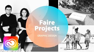 Live Graphic Design with Faire Projects - 1 of 3 | Adobe Creative Cloud