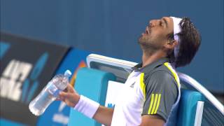 Marcos Baghdatis Headbanging - Australian Open 2013