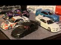 1/64 MORTAL URASフルエアロ仕様ER34 25GT-t 、D1ノムケンER34、LB仕様R34 スーパーシルエット skyline開封diecastcarscollection GT-R