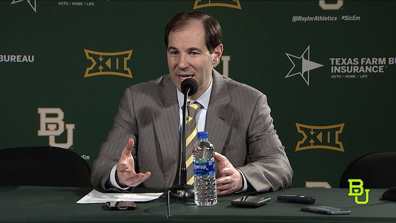 Baylor Basketball (M): Postgame Press Conference Vs. West Virginia ...