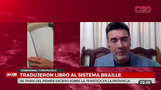 C20N - GUSTAVO CABALLERO - TRADUJERON LIBRO AL SISTEMA BRAILE