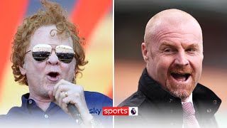 "I look like Mick Hucknall" 😂 | Sean Dyche's press conference takes an unusual turn!