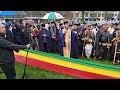 በጠቅላይ ምንስትር ዓቢይ አህመድ መንግስት ላይ በዋሽንግተን ሲያትል ኦርቶዶክሳዊያን የቀረበ ተቃውሞ በመጋቤ ሐዲስ መ ር ልዑለ ቃል ዓለሙ