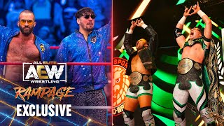 EXCLUSIVE: Best Friends \u0026 Aussie Open Entrances | AEW Rampage, 4/14/23