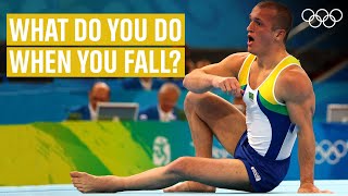 THIS is how to recover from a fall! Ft. Diego Hypolito