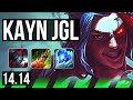 KAYN vs UDYR (JGL) | 10/0/11, Legendary, 1200+ games | EUW Diamond | 14.14