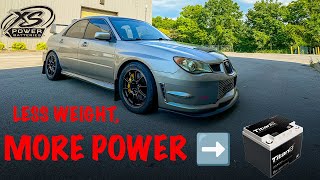 03-14 Subaru WRX STI Battery Upgrade | XS Power Batteries