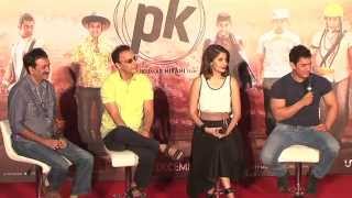 Media Event : Aamir Khan, Anushka Sharma & team at teaser launch | PK