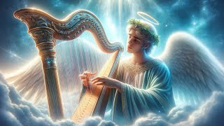 Heavenly Harp Instrumental 😌 Peaceful Harp Background Music to Relax - Intense Harp Worship
