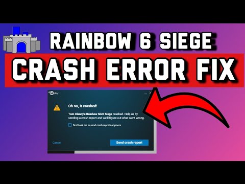 Fix Rainbow 6 Siege (2024 PC) crash
