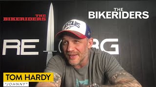 Tom Hardy Talks About "The Bikeriders" Movie
