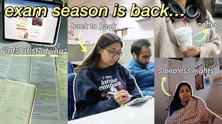 MED COLLEGE EXAM VLOG| back to back exams, final year, sleepless nights, studying✨📚