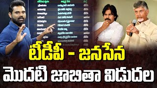 టీడీపీ జనసేన మొదటి జాబితా విడుదల..! | TDP Janasena First List Released | Manamtv