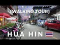 Streets of Huahin, Nighttime | WALKING TOUR | Hua Hin, Thailand | @AsaNiPOV