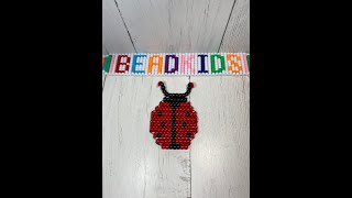 Ladybug Yard Art - Beaded Lady Bug tutorial