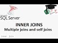 MS SQL tutorial on self joins and joining to same table multiple times